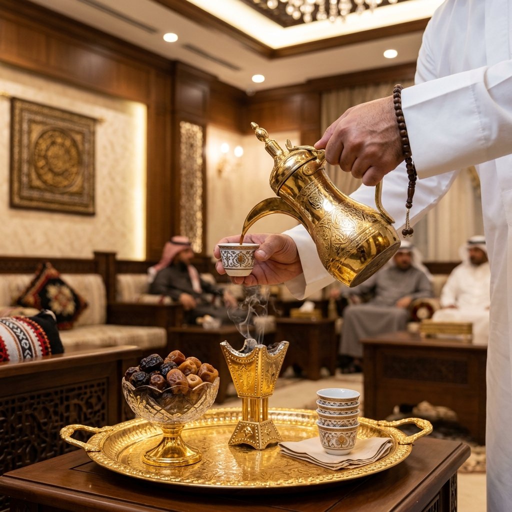ضيافة وقهوة كويتية